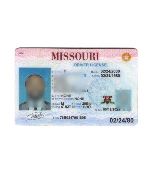 buy missouri driving license